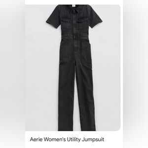 Aeria denim jumpsuit